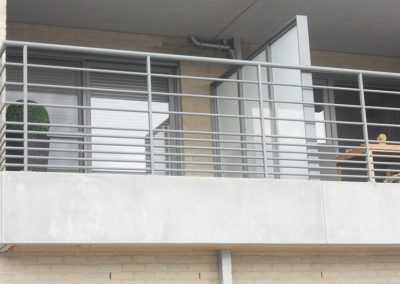 Terrasbalustrade aluminium