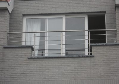 Balustrade in inox