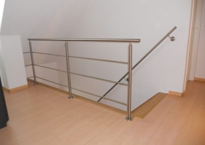 Balustrade in inox